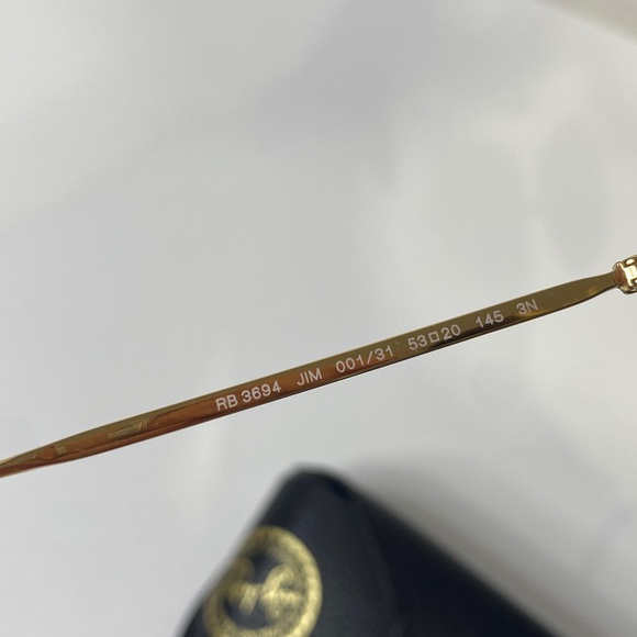 🆕 Ray-Ban Hexagonal Titanium Sunglasses - Picture 9 of 11